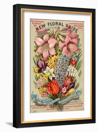 The Conyard and Jones' Co. New Floral Guide, Autumn 1898-null-Framed Art Print