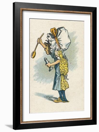 The Cook, 1930-John Tenniel-Framed Giclee Print