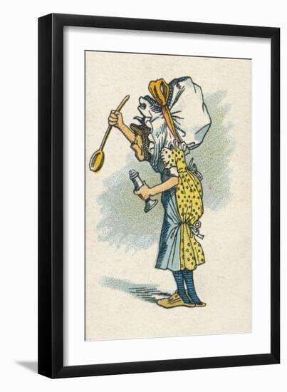 The Cook, 1930-John Tenniel-Framed Giclee Print