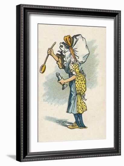 The Cook, 1930-John Tenniel-Framed Giclee Print