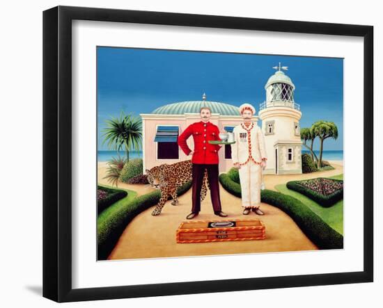 The Cook and Waiter, 1996-Anthony Southcombe-Framed Giclee Print