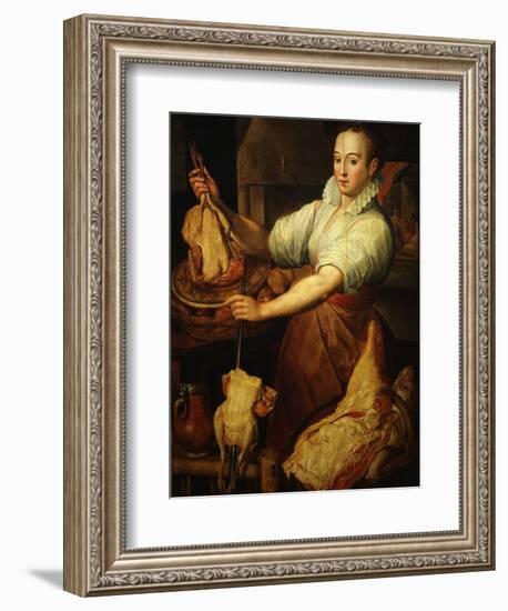 The Cook by Vincenzo Campi 1536-91 Italian-Vincenzo Campi-Framed Giclee Print