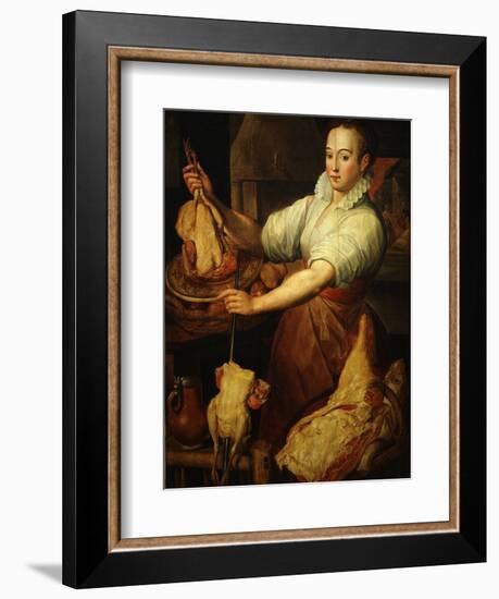 The Cook by Vincenzo Campi 1536-91 Italian-Vincenzo Campi-Framed Giclee Print