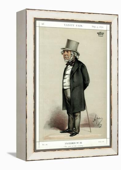 The Cool of the Evening, Lord Houghton, English Poet and Politician, 1870-Carlo Pellegrini-Framed Premier Image Canvas