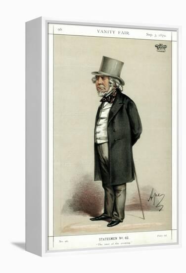 The Cool of the Evening, Lord Houghton, English Poet and Politician, 1870-Carlo Pellegrini-Framed Premier Image Canvas