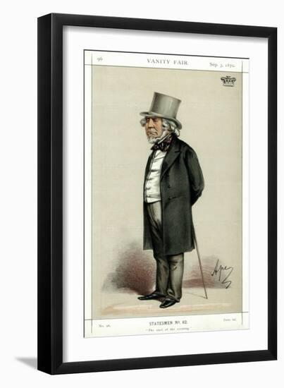 The Cool of the Evening, Lord Houghton, English Poet and Politician, 1870-Carlo Pellegrini-Framed Giclee Print