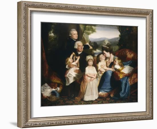 The Copley Family, 1776/77-John Singleton Copley-Framed Giclee Print