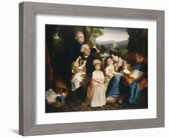 The Copley Family, 1776/77-John Singleton Copley-Framed Giclee Print