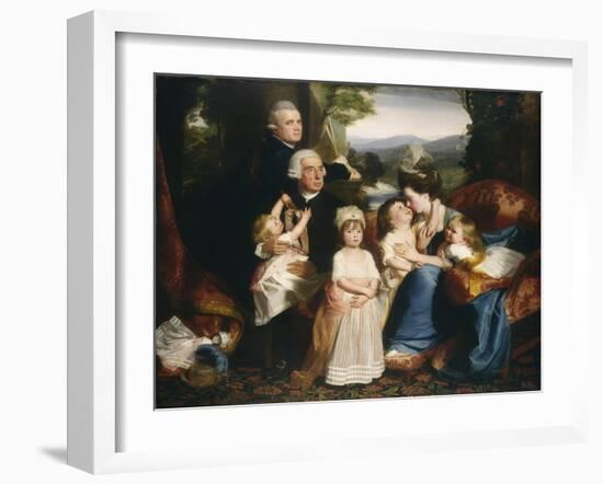 The Copley Family, 1776/77-John Singleton Copley-Framed Giclee Print