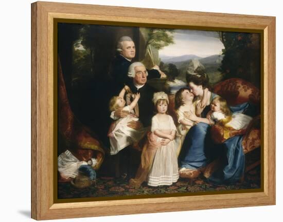 The Copley Family, 1776/77-John Singleton Copley-Framed Premier Image Canvas