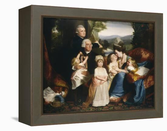 The Copley Family, 1776/77-John Singleton Copley-Framed Premier Image Canvas