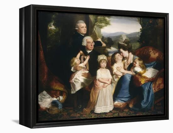 The Copley Family, 1776/77-John Singleton Copley-Framed Premier Image Canvas