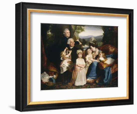 The Copley Family, 1776/77-John Singleton Copley-Framed Giclee Print