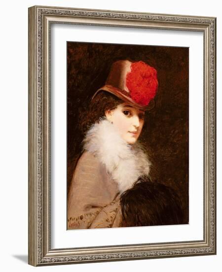 The Coquette, 1863-James Hayllar-Framed Giclee Print