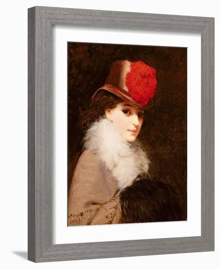 The Coquette, 1863-James Hayllar-Framed Giclee Print