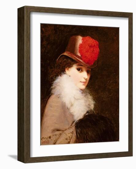 The Coquette, 1863-James Hayllar-Framed Giclee Print