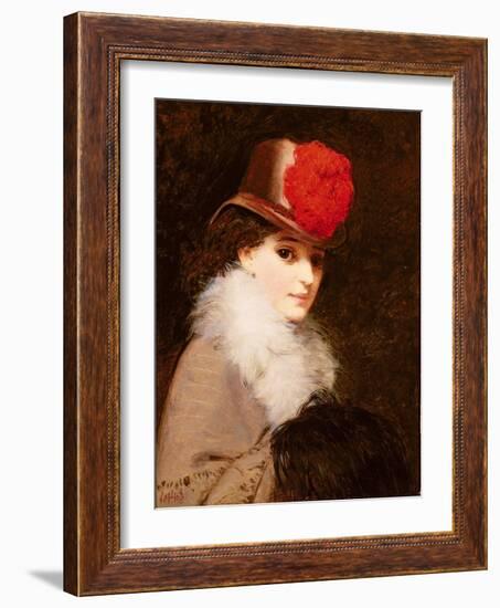 The Coquette, 1863-James Hayllar-Framed Giclee Print