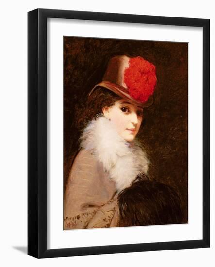 The Coquette, 1863-James Hayllar-Framed Giclee Print