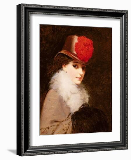 The Coquette, 1863-James Hayllar-Framed Giclee Print