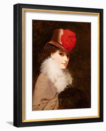 The Coquette, 1863-James Hayllar-Framed Giclee Print