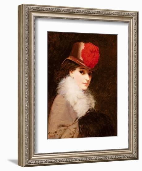 The Coquette, 1863-James Hayllar-Framed Giclee Print