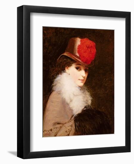 The Coquette, 1863-James Hayllar-Framed Giclee Print