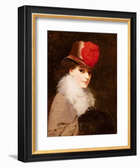 The Coquette, 1863-James Hayllar-Framed Giclee Print