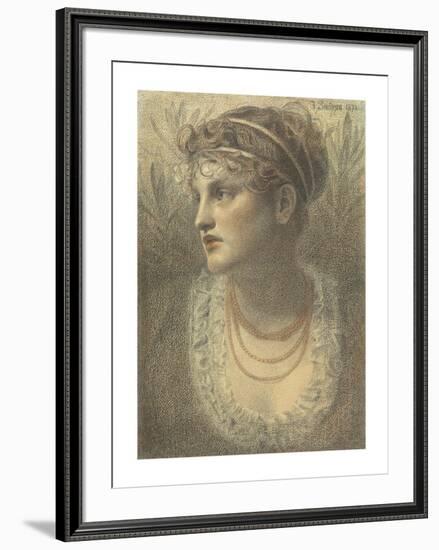 The Coral Necklace-Anthony Frederick Augustus Sandys-Framed Premium Giclee Print