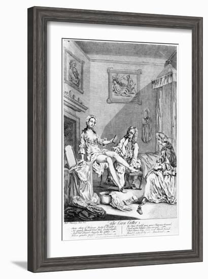 The Corn Cutter, Made by Bob Funney, 1735-1765-null-Framed Giclee Print