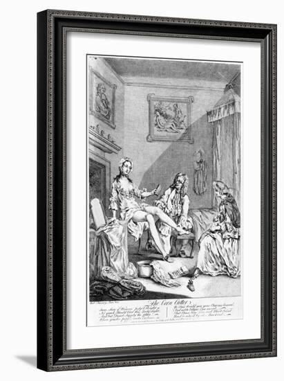 The Corn Cutter, Made by Bob Funney, 1735-1765-null-Framed Giclee Print