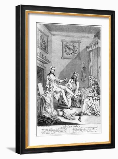 The Corn Cutter, Made by Bob Funney, 1735-1765-null-Framed Giclee Print