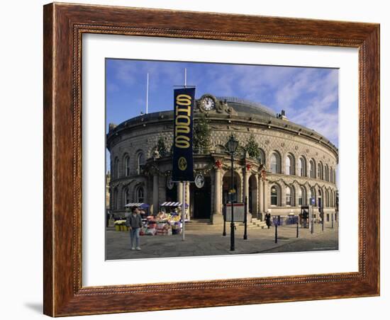 The Corn Exchange, Leeds, Yorkshire, England, United Kingdom-Adam Woolfitt-Framed Photographic Print