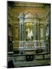 The Cornaro Chapel,Detail of the Altar with "The Ecstasy of St. Teresa"-Giovanni Lorenzo Bernini-Mounted Giclee Print