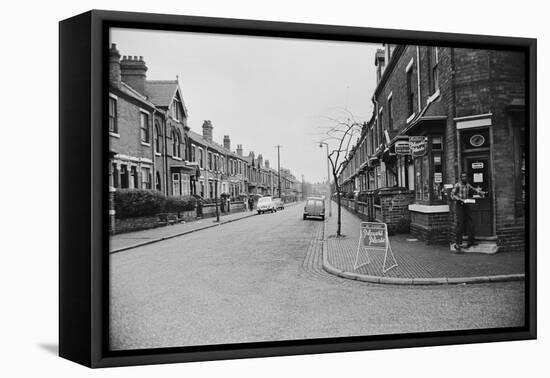 The Corner Shop in Marshall Street, Smethwick. 1964-Williams-Framed Premier Image Canvas