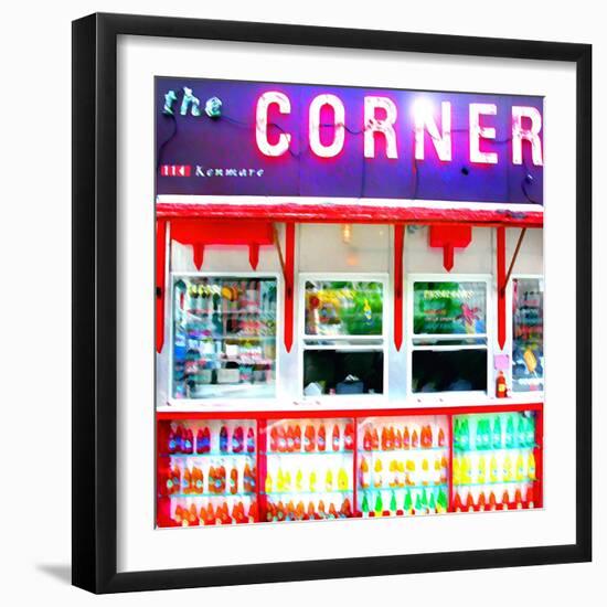 The Corner Taco Stand, New York-Tosh-Framed Art Print