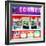 The Corner Taco Stand, New York-Tosh-Framed Art Print