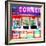 The Corner Taco Stand, New York-Tosh-Framed Art Print