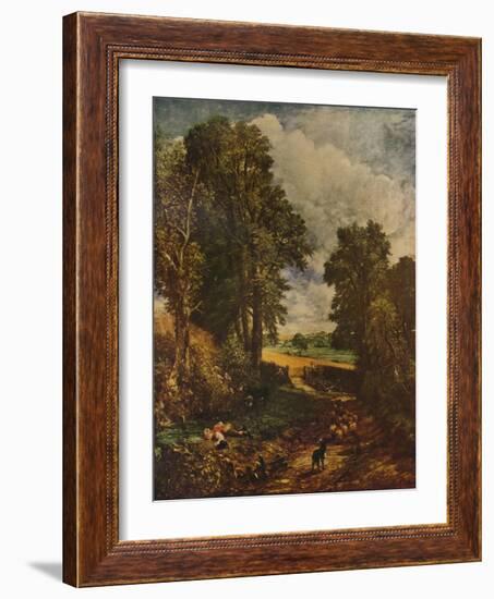 'The Cornfield', 1826,  (1932)-John Constable-Framed Giclee Print