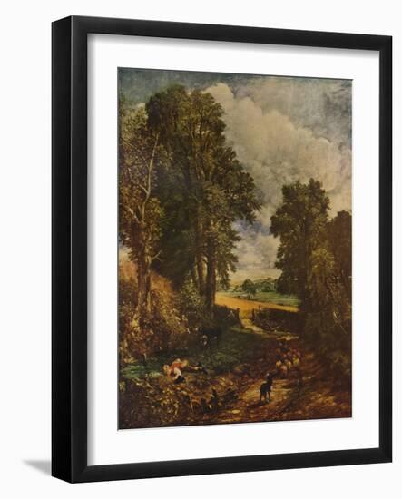 'The Cornfield', 1826,  (1932)-John Constable-Framed Giclee Print