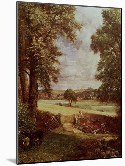 The Cornfield, Detail of the Harvester, 1826-John Constable-Mounted Giclee Print