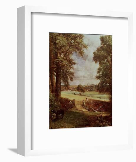 The Cornfield, Detail of the Harvester, 1826-John Constable-Framed Premium Giclee Print