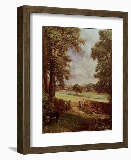 The Cornfield, Detail of the Harvester, 1826-John Constable-Framed Giclee Print