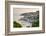 The Cornish Town of Fowey on the Fowey Estuary, Cornwall, England. Summer-Adam Burton-Framed Photographic Print