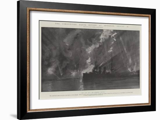 The Coronation Naval Review at Spithead, 16 August-Fred T. Jane-Framed Giclee Print