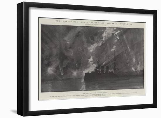 The Coronation Naval Review at Spithead, 16 August-Fred T. Jane-Framed Giclee Print