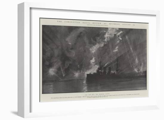 The Coronation Naval Review at Spithead, 16 August-Fred T. Jane-Framed Giclee Print