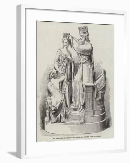 The Coronation of Esther, William Beattie, Sculptor-null-Framed Giclee Print