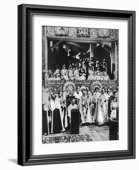 The Coronation of King George V, Westminster Abbey, 22 June 1911-null-Framed Giclee Print