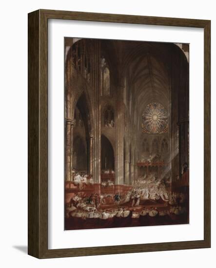 The Coronation of Queen Victoria-John Martin-Framed Giclee Print