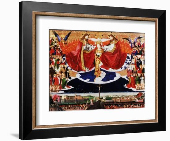 The Coronation of the Virgin, 1453-null-Framed Giclee Print